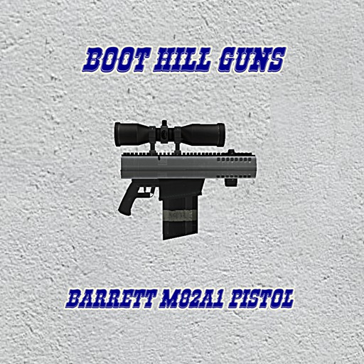 Barrett M82A1 Pistol