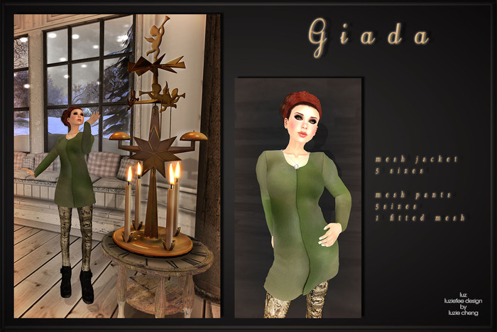 LUZ - Giada green - vendor