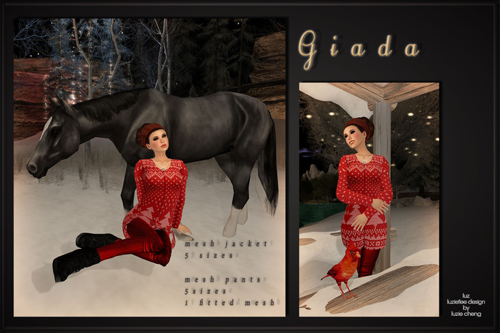 LUZ - Giada xmas red - vendor