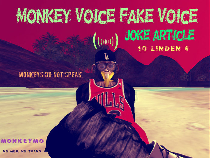 Monkey Voice Fake Voice Icon
