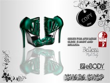 ANABELLA SHOES GREEN
