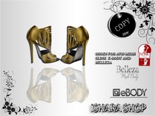 ANABELLA SHOES GOLD