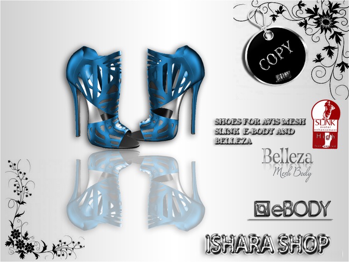 ANABELLA SHOES BLUE