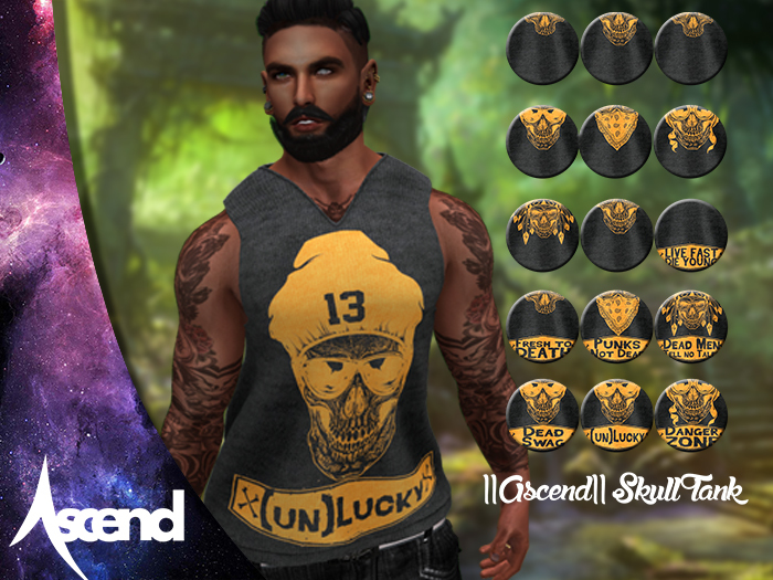 [[Ascend]] SkullTank - DARK - Box add