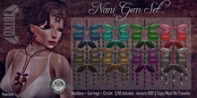 OXIDE - Nani Gem Set (Necklace, Earrings and Circlet)