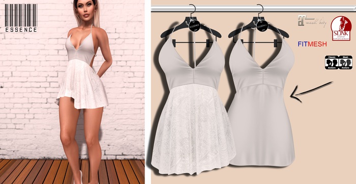 :ESSENCE:CAROLINE LIGTH DRESS