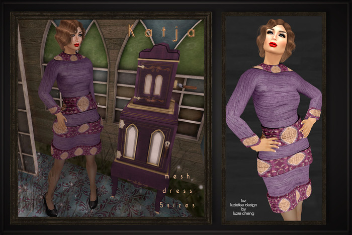 LUZ - Katja violet - vendor