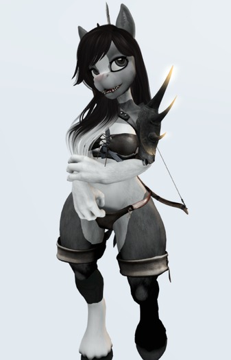 Kemono Island - Painted Snaggletooth Horse 1.2