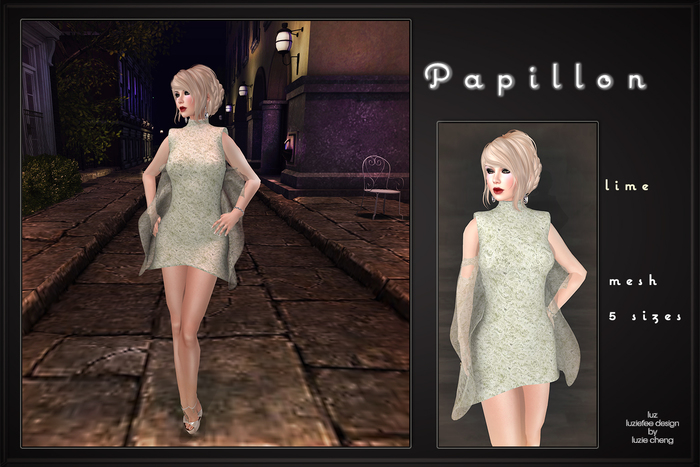 LUZ - Papillon lime - vendor