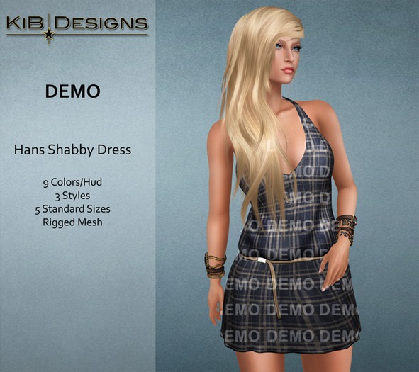 KiB Designs - Hans Shabby Dress DEMO