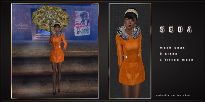 LUZ - Seda orange - vendor