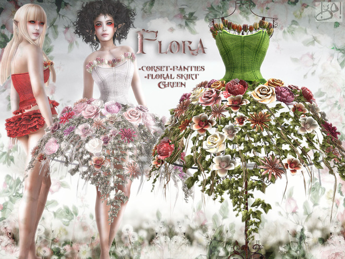!gO! Flora outfit - green