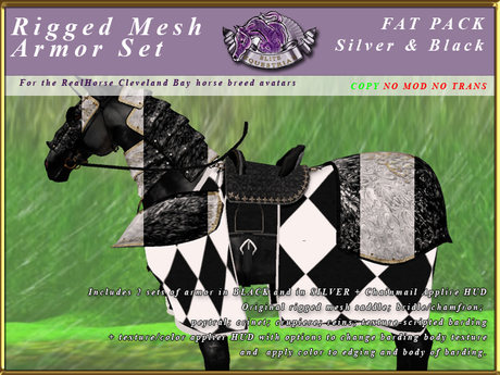 Second Life Marketplace - *E* Rigged Medieval Armor [BOXED] RHCB Fat Pack