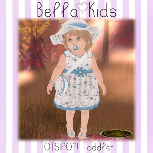 [:Bella Kids:] Buds of Spring ~ Sky *Totsi Toddler*