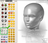 CATWA HEAD Linda [Default Lips Add-On]