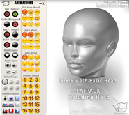 CATWA HEAD Linda [FATPACK]