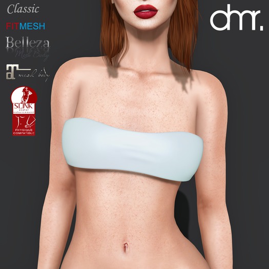[DR]  Mini Top SR Blue ::Mesh::