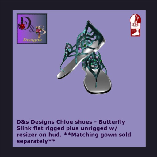 D&s Designs - Chloe Shoes Butterfly bag