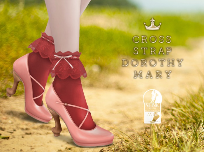 {sallie} Cross Strap Dorothy Mary - peach
