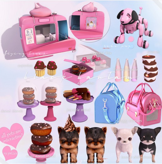 [Black Bantam] Mini Donut Stand*