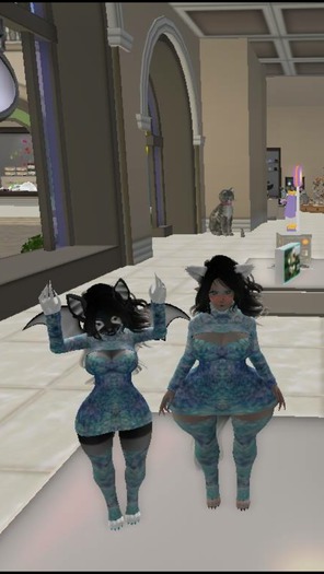 Blue Sparkles Keyhole sweater and socks set