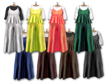 {amiable}Mesh Punching Lace Cami Set-up One-piece(FAT PACK)