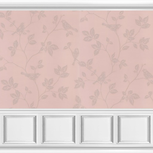 Pink Bird Block Panels