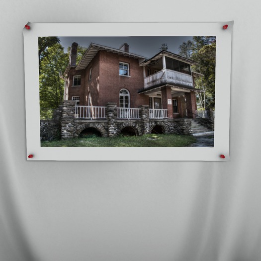.:{Curio Creative}:. Oversized Print L - AGM House 02 {box}