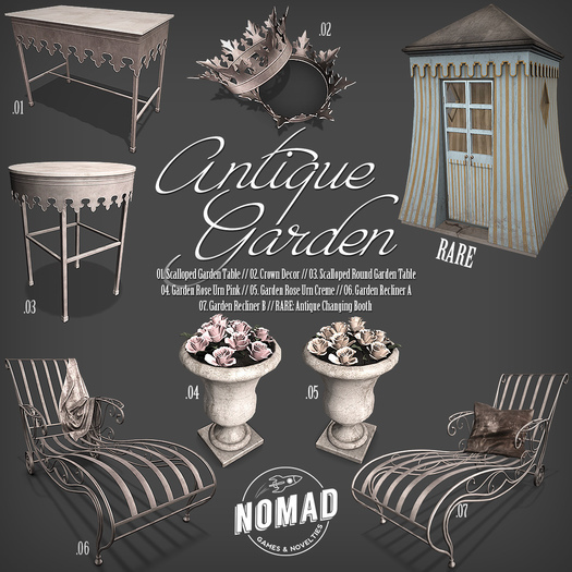 NOMAD // Antique Garden // RARE