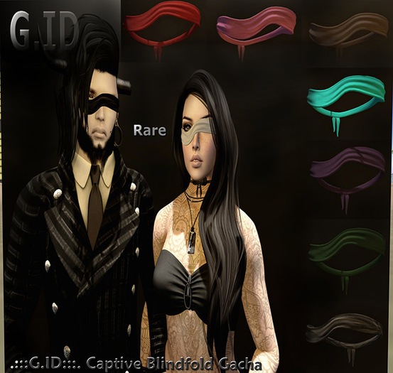 .:::Captive:::. Blindfold Green