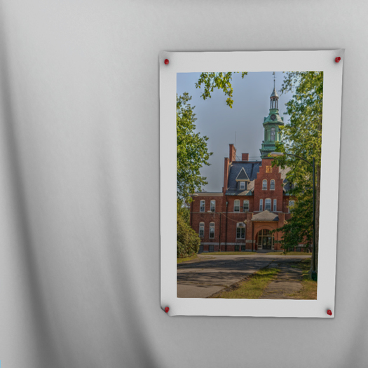 Tewksbury Hospital Administration Building (Clr1) Oversized Photography Print