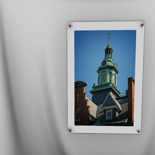 Tewksbury Hospital Administration Building (Clr2) Oversized Photography Print