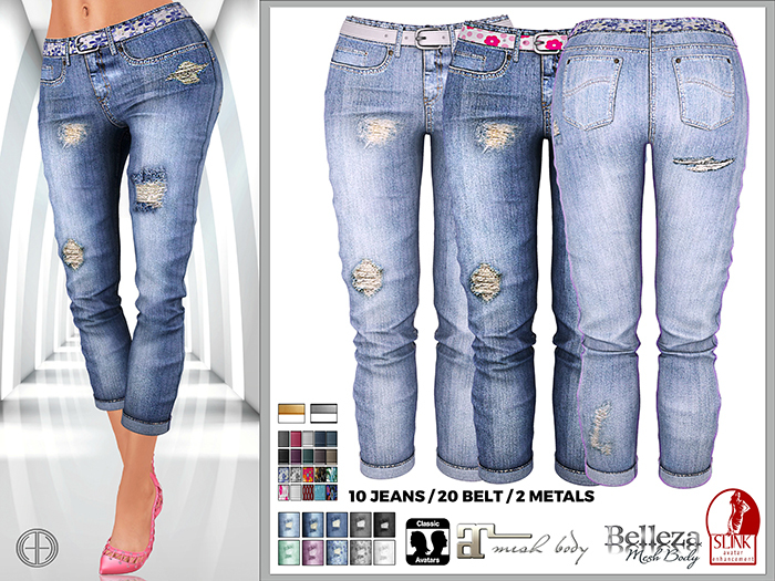 [hh] Dusty BF Jeans