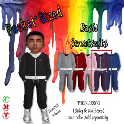 *PoCkEt-SiZeD* Purple Basic Sweatsuit