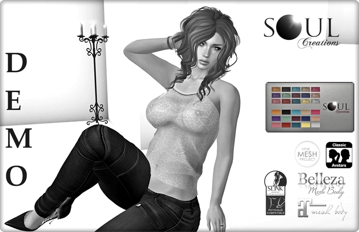 Caress Tank Risque DEMO