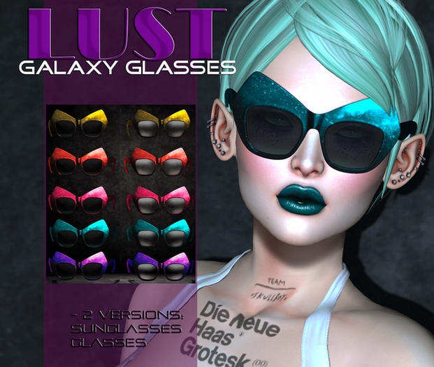 LUST - Galaxy Glasses (YELLOW)