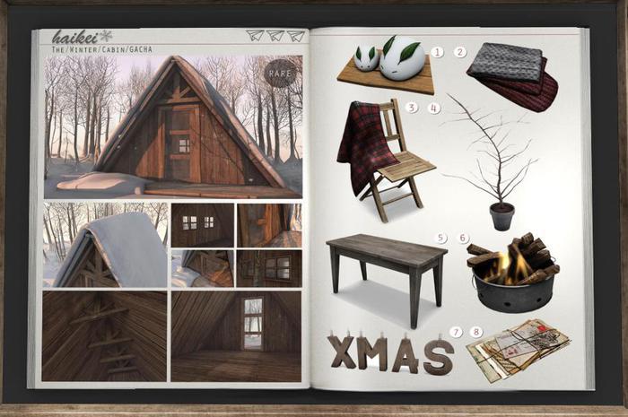 :HAIKEI: The Winter Cabin / GACHA {4}