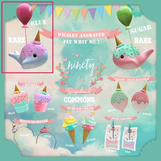 ninety- whale Blue Rare