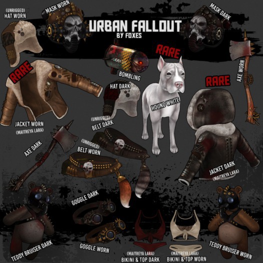 Foxes - Urban Fallout - Teddy Bruiser worn [box]