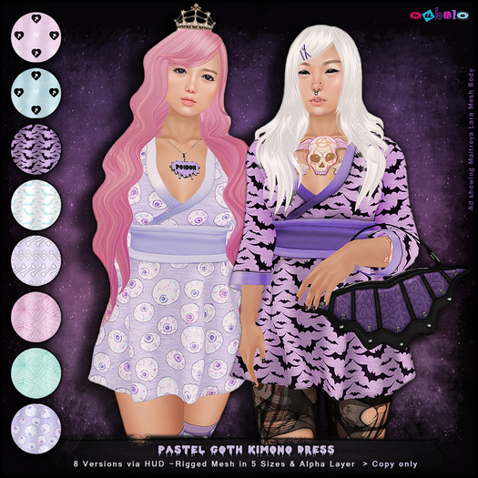 bubble goth dress
