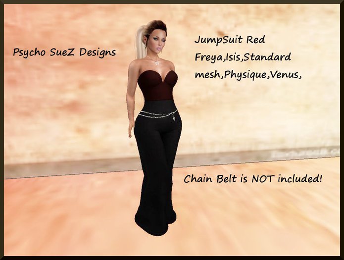 !psycho! JumpSuit Red