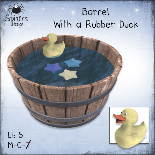 (SD) Barrel with a Rubber Duck