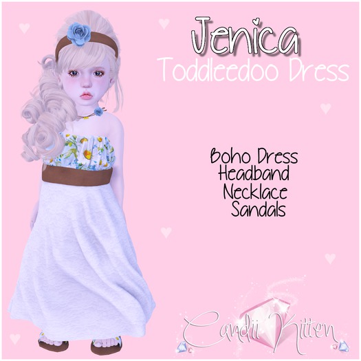 Candii Kitten - Jenica TD Boho Dress