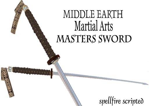 Middle Earth Martial Arts Master Sword