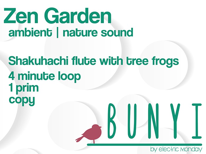 Bunyi Nature Sounds- Zen Garden