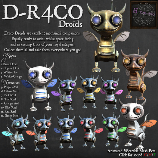 10. *HEXtraordinary* D-R4CO Blue Steel Droid
