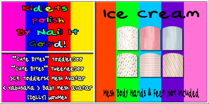 NG Kidlets Polish - Ice Cream (Add To Unpack)
