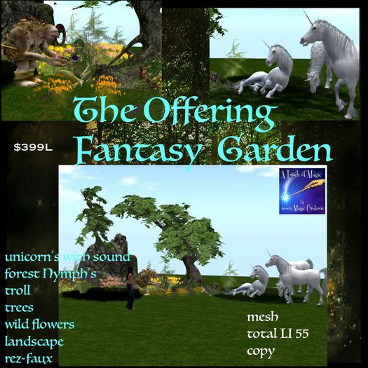 The offering Fantasy Garden (crate)
