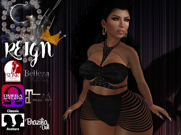 ♥C&J♥ REIGN BlACK