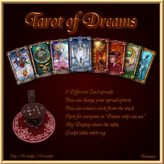 Tarot of Dreams Box Marketplace
